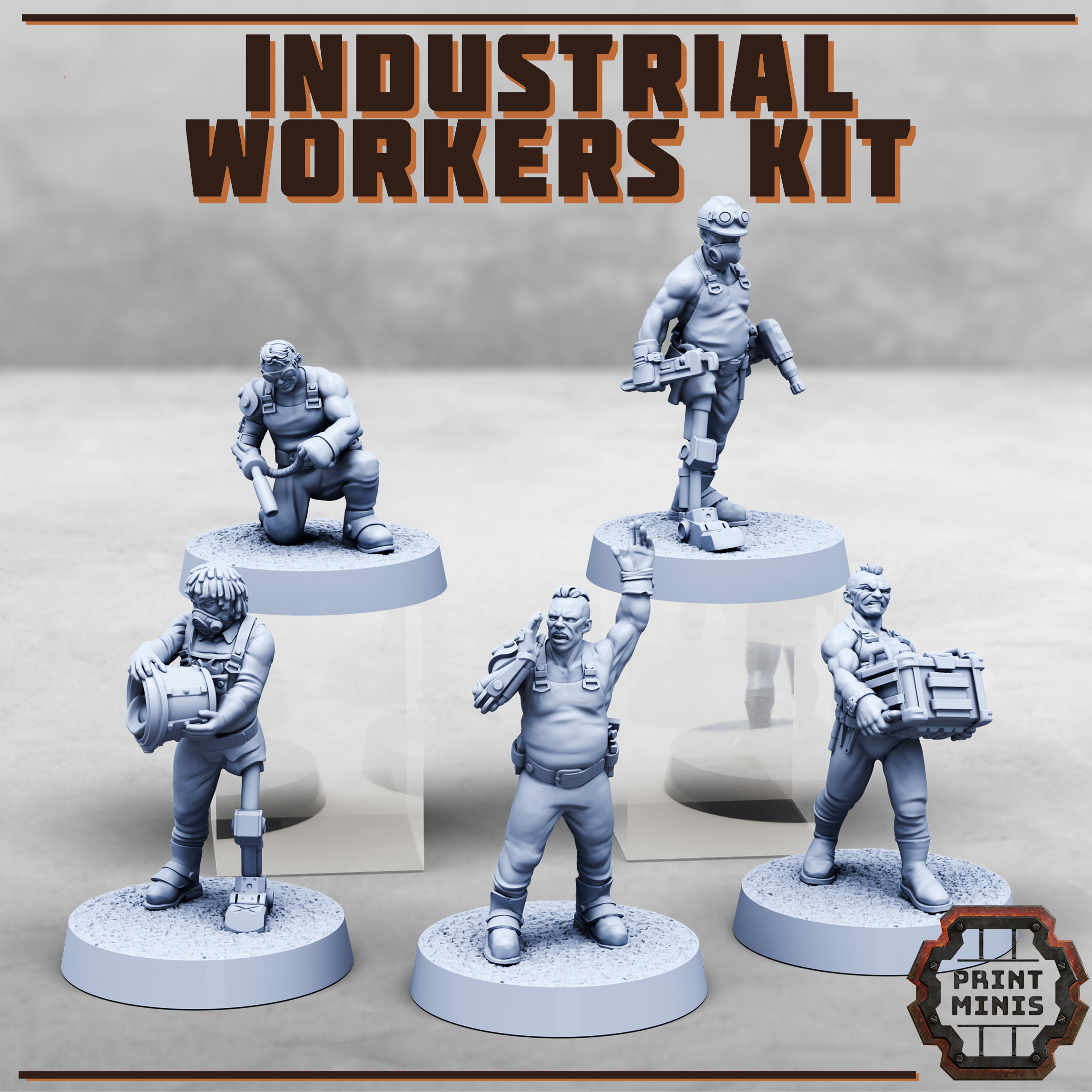 Industrial Workers Kit x5